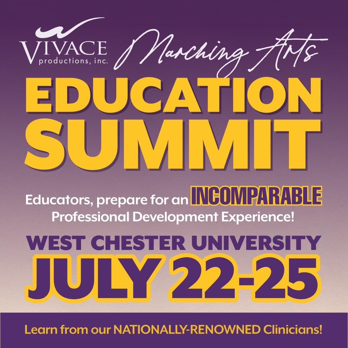 Read more about the article 2024 Marching Arts Education Summit @ West Chester University